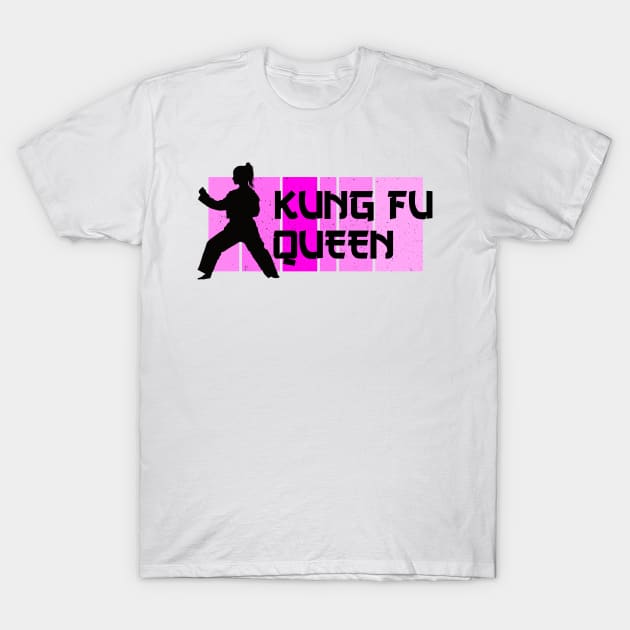 kung fu queen T-Shirt by Jabinga